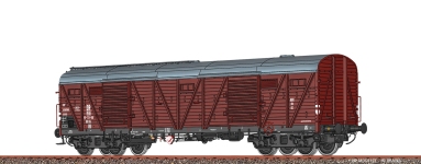  51267 - H0 - Gedeckter Güterwagen, GGrhs, DR, Ep. III